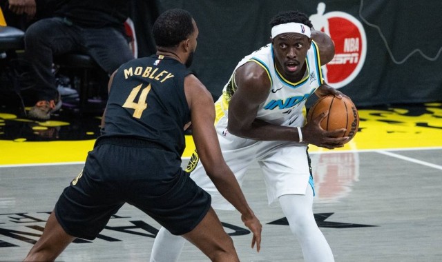 米切尔43+9哈利伯顿4分 骑士大胜步行者总比分1-2