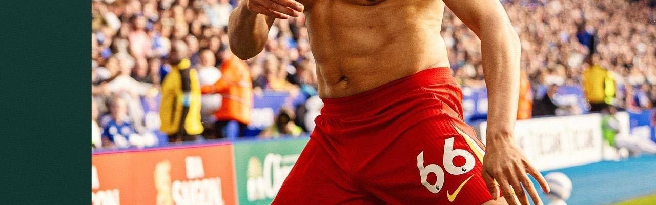 利物浦官方：阿诺德被评为1-0莱斯特城全场最佳，本赛季首次当选